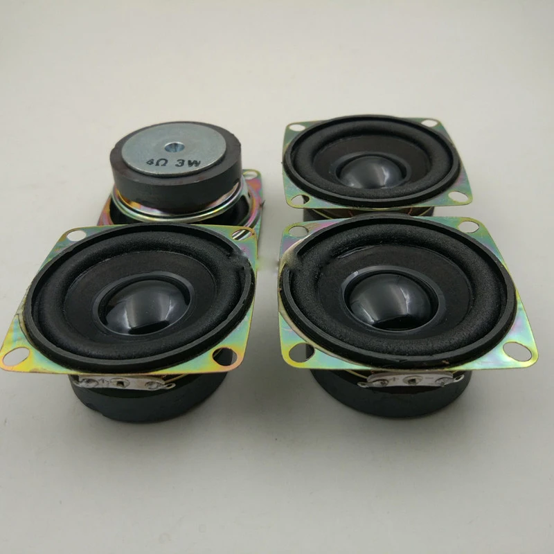 2 шт. квадратные динамики 52 мм 4 Ом 3 Вт|Аксессуары для аудиосистем| |
