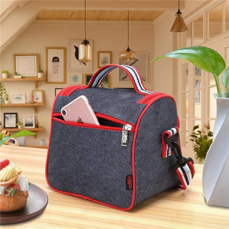 Термоизолированная сумка для пикника Термосумка школы и работы многоразовые