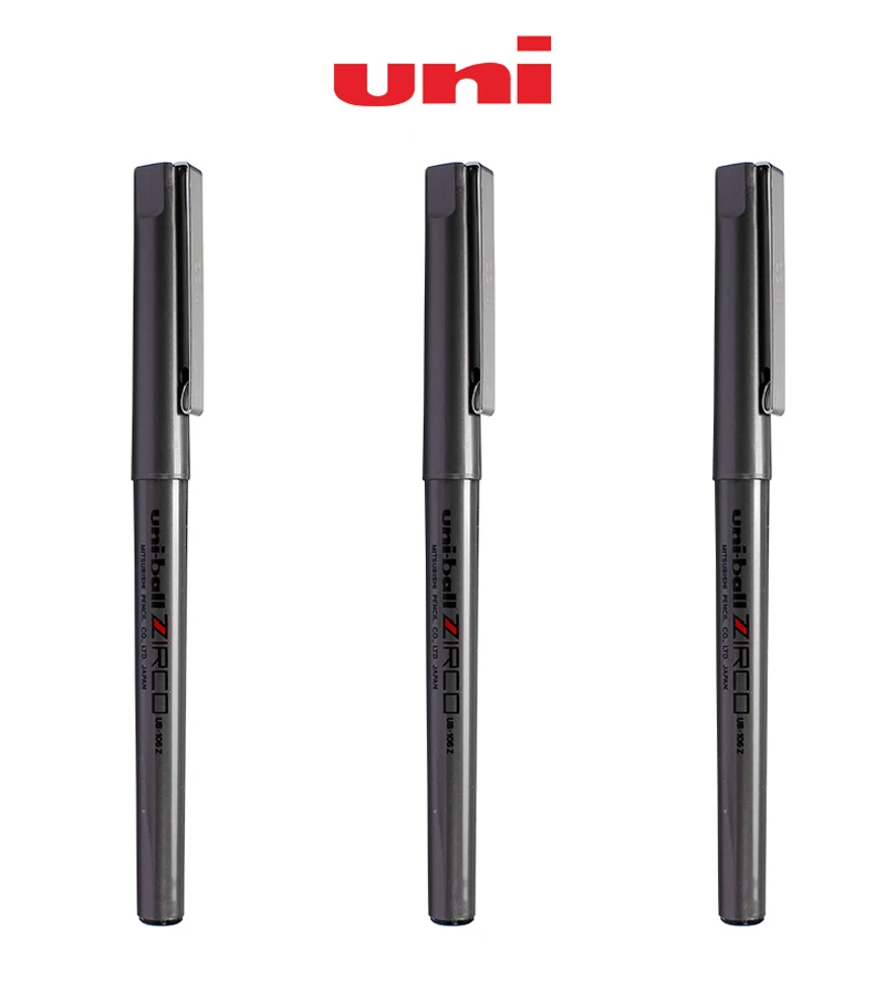 9 штук MITSUBISHI Uni UB-106Z водостойкая гелевая ручка 0,5 мм