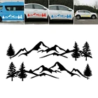 Горячая Распродажа 2 * Универсальная автомобильная наклейка, фотообои, виниловые фотообои для жилого автофургона, трейлера, автомобильные аксессуары