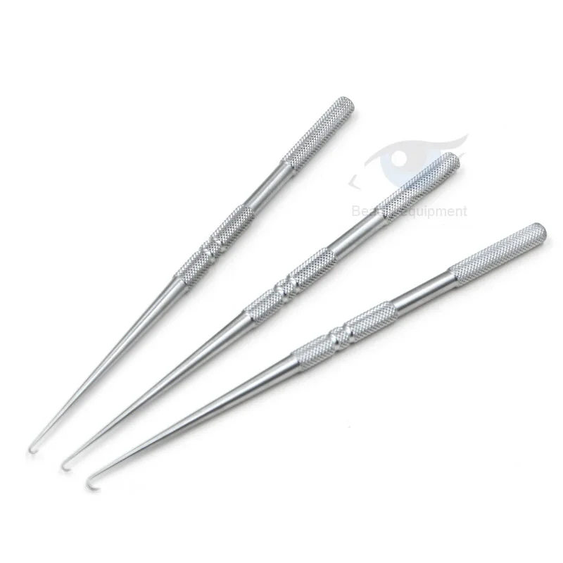 Stainless steel cosmetic plastic question mark type hook blunt head sharp single eyelid facial skin | Красота и здоровье
