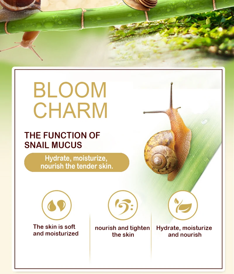 Snail Extract Repair Face Cream Anti Wrinkle Facial Cream Tightening, Whitening, Moisturizing Lifting Skin care onespring