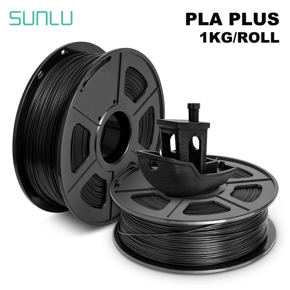 Нить SUNLU PLA PLUS для 3D-принтера 1 75 мм 2 фунта кг катушка новинка быстрая доставка