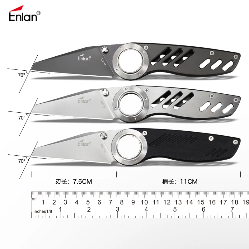 Enlan EL-07 складной нож G10 для отдыха на открытом воздухе кемпинга охоты рыбалки