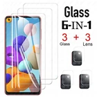 Защитное закаленное стекло для Samsung Galaxy A21s, защитная пленка для экрана камеры, твердость 9H, Защитное стекло для Samsung A21