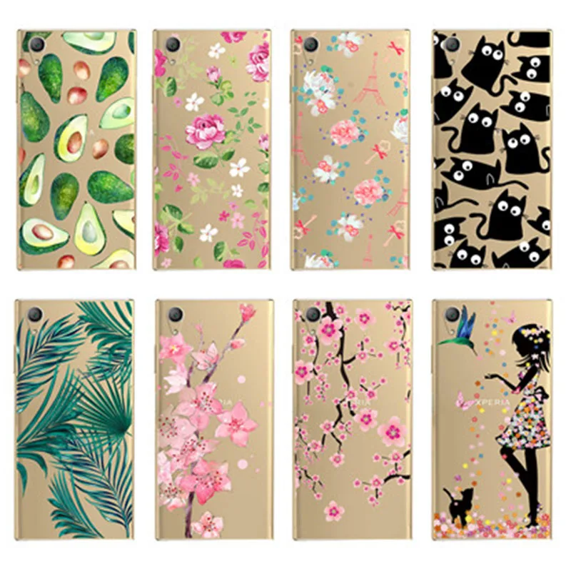 Прозрачный силиконовый мягкий чехол из ТПУ для Sony Xperia XA1 Plus G3412 G3416 защитные