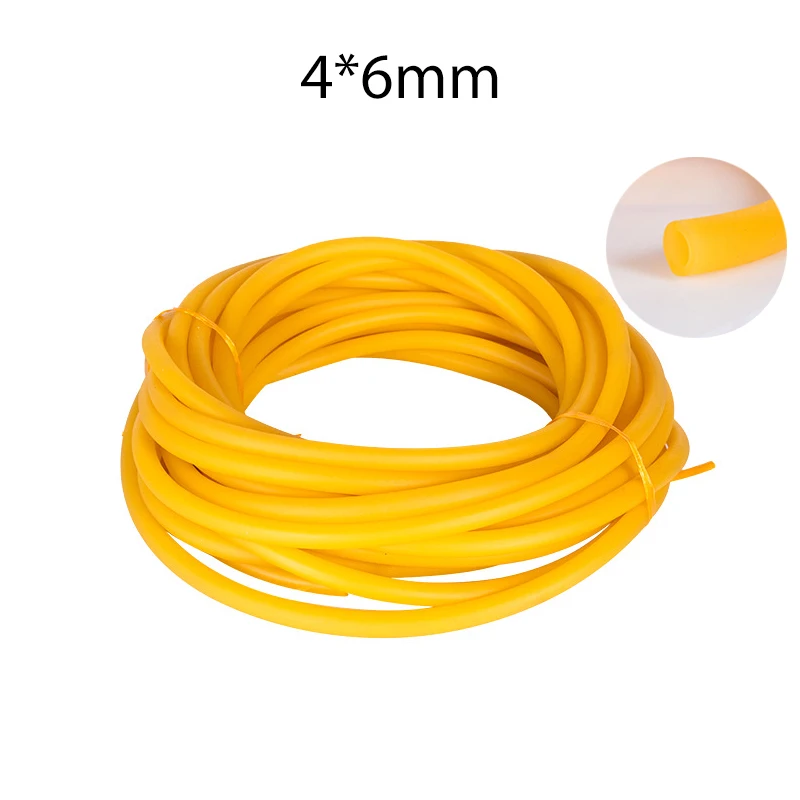 1 м натуральный Латекс резиновая трубка эластичные рогатки катапульты лента для