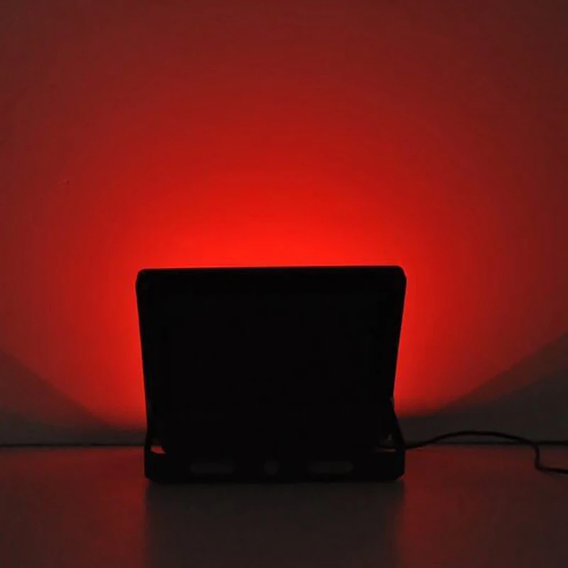 SZYOUMY 50 Вт 100 Солнечный Прожектор s меняющий цвет декоративная RGB лампа наружный