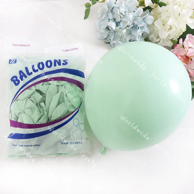 

Baby Shower Global DIY Balloons Garland Arch Kit Macaron Green Complexion Latex Wedding Birthday Party Background Decoration