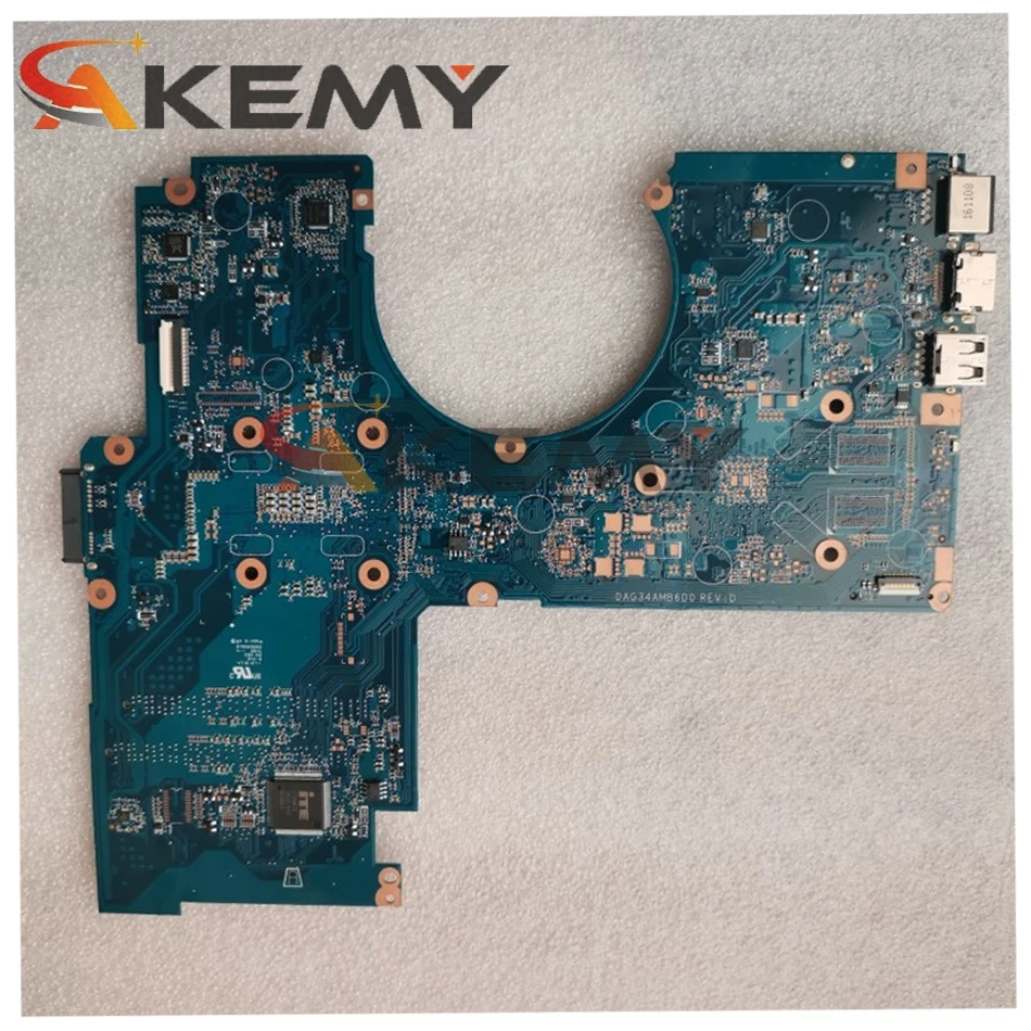 Verkauf FÜR HP PAVILION 15-AU Laptop Motherboard 856225-601 856225-501 856225-001 DAG34AMB6D0 W/ I3-6100U CPU DDR4 100% Arbeits