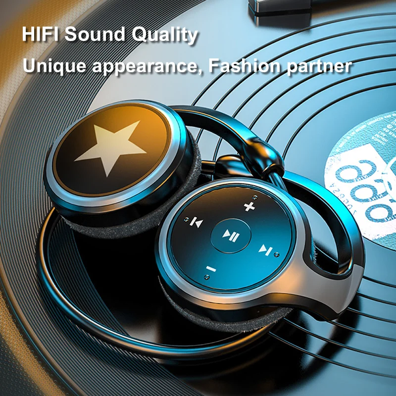 

Bluetooth Headphones Wireless Headset Comfortable to Wear With Running In-Ear for Phone Card Pouch Noise Case Sports Music