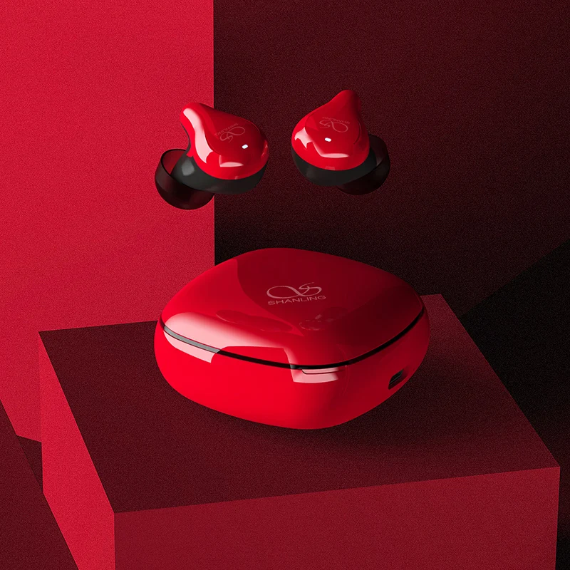Shanling MTW100 настоящие Беспроводные Bluetooth 5 0 наушники с ушками Blutooth шумоподавляющие