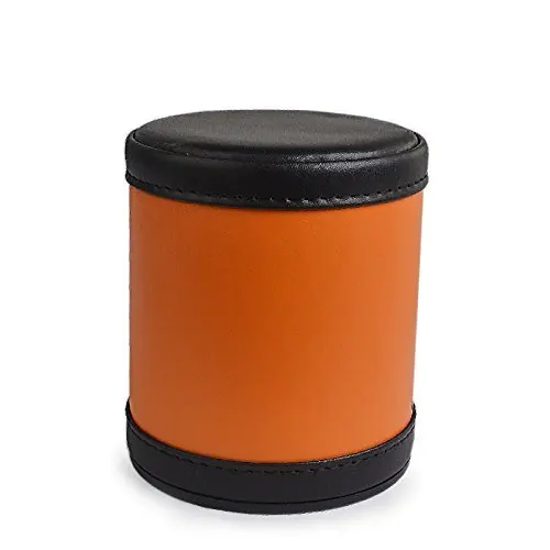 Кожаные кубики кружка-Шейкер для КТВ Бар развлечение клубов обманные кости Farkle