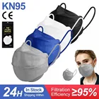 4D CE FFP2 маски рыба-shape форме, благодаря чему создается ощущение невесомости с взрослых fpp2 homologada colores дыхательная маска многоразовые Респиратор маска для губ маска для лица kn95 mascarillas FFP2mask ce