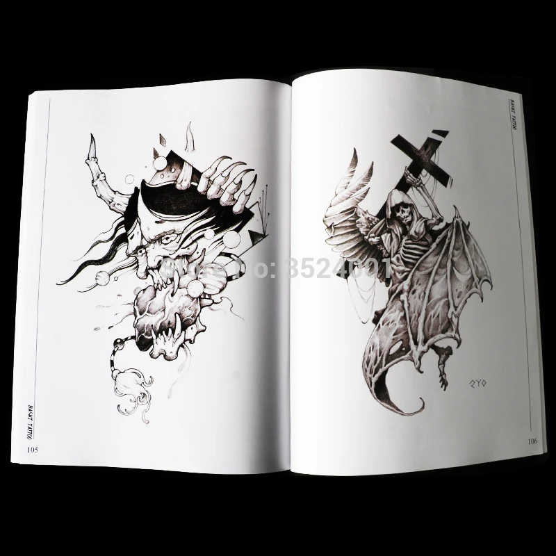 Книга для татуировок Восемь знаний 111 страниц|Аксессуары татуажа| |