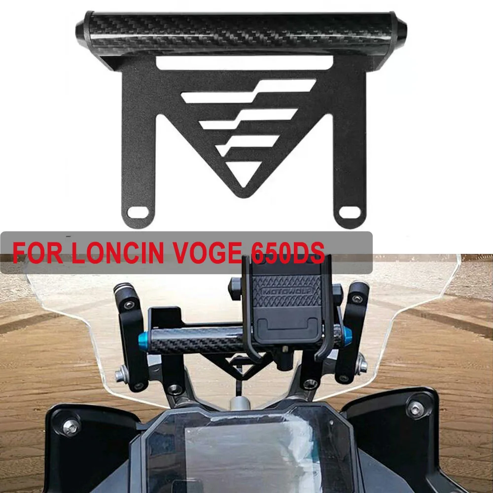 Motorcycle Navigation Bracket For LONCIN VOGE 650DS Stand Holder Phone Mobile Phone GPS Plate Bracket 650 DS