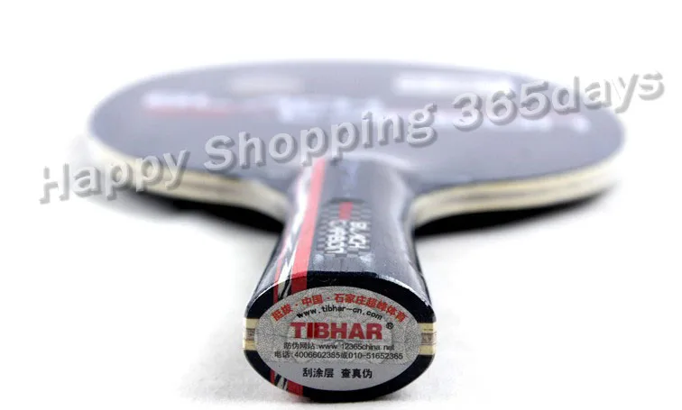 Original Tibhar Black Carbon table tennis blade carbon racket rackets racquet sports fast attack with loop | Спорт и развлечения