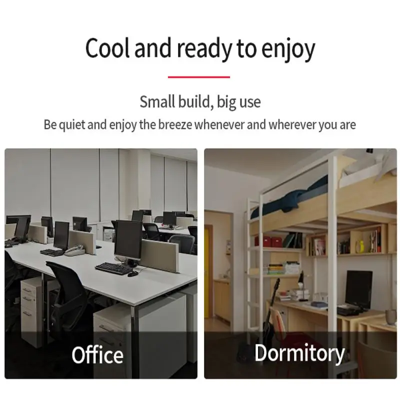 

Summer New USB Rechargeable Clip Desktop/Table Fan Mini Portable Clamp Fan 360degree Rotating Ventilator With Air Cooler Fan