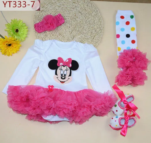 4 шт./комплект детское боди с юбкой пачкой и оборками|birthday girl bodysuit|leg warmer outfitsbirthday