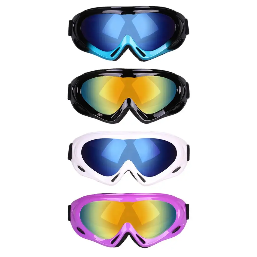 

Professional Ski Goggles Single Layer Lens Anti-fog UV400 Big Ski Glasses Skiing Snowboard Men Women Snow Goggles