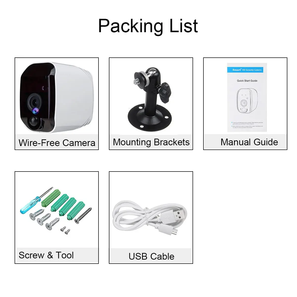 

1080P HD WiFi IP Camera Outdoor Wireless Security Camera Audio Surveillance CCTV Home Use Mobile Phone Connect