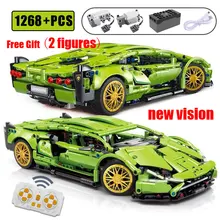 Super Racing Sport Technical Car Building Blocks 42115 City Remote Control Technique Vehicle MOC Bricks Toys For Kids XMAS Gifts