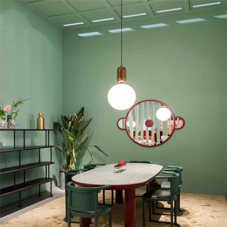 2019 новый дизайн стеклянный подвесной светильник скандинавский стиль | Лампы и