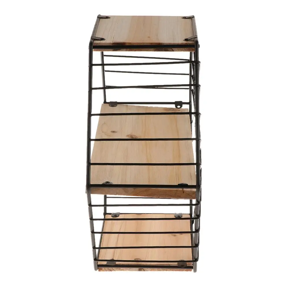 Железные полки шестигранная сетка настенный стеллаж держатель для хранения