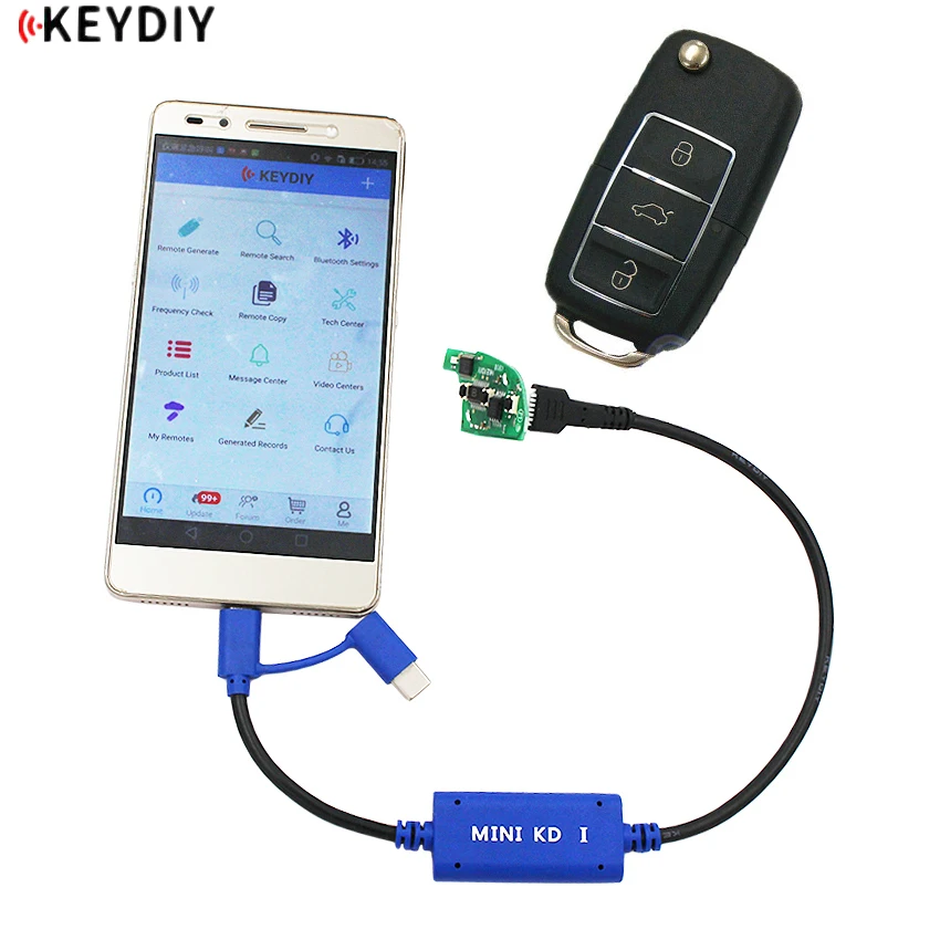Оригинальный KEYDIY Mini KD генератор ключей пульты дистанционного управления склад в