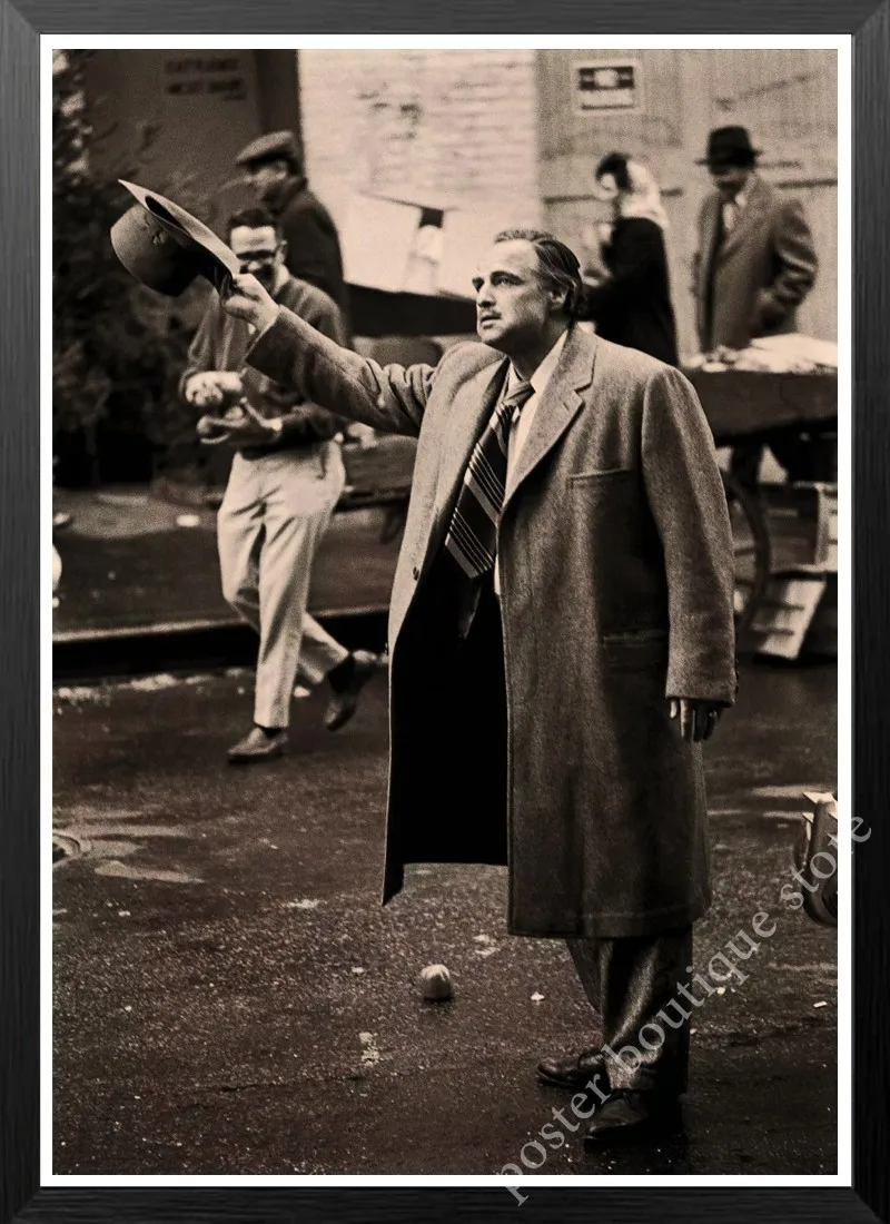 Постер классической пленки крестного отца украшение для дома и бара винтажный