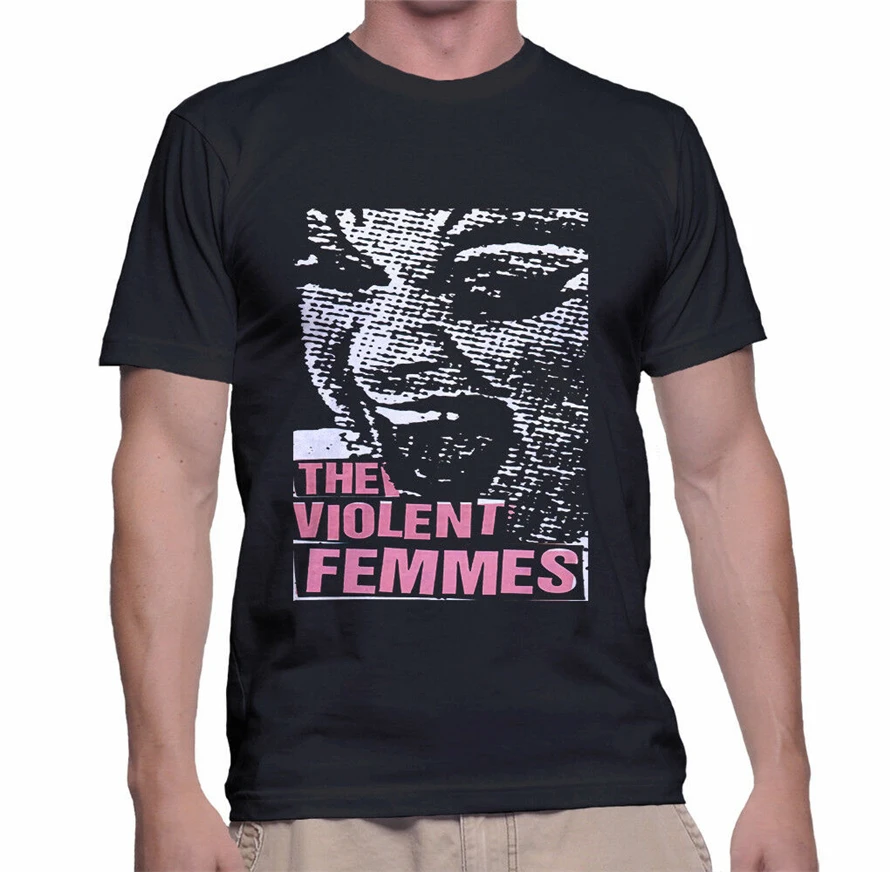 Violent Femmes панк Рокерская Футболка размер S M L Xl 2Xl черная Повседневная модная