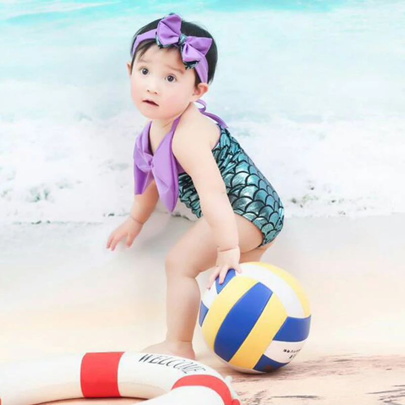 Купальный костюм для девочек цельный купальник-боксеры купальный из двух