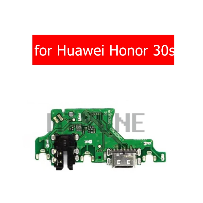 Для Huawei Honor 30s USB зарядное устройство разъем гибкий кабель микрофон зарядная док