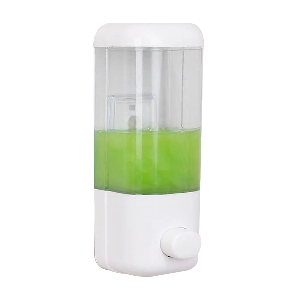 

White 500ml/1000ml Liquid Soap Dispenser Single/Double Head Wall Mounted Soap Dispenser Bathroom Kitchen Foam Dispensers