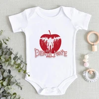 anime enthusiast baby boy clothes death note ryuk apple harajuke personalized rompers fashion japanese vetement bebe garcon