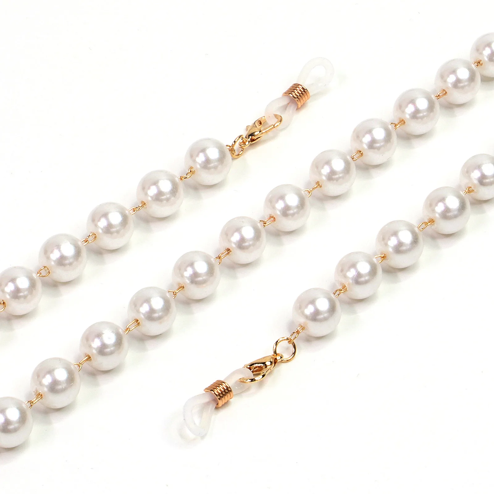 

New Fashion Simulated-pearl Sunglasses Chain Femmal Adjustable Reading Glass Chain Cords Lanyard Strap Eyeglass Necklace 70cm