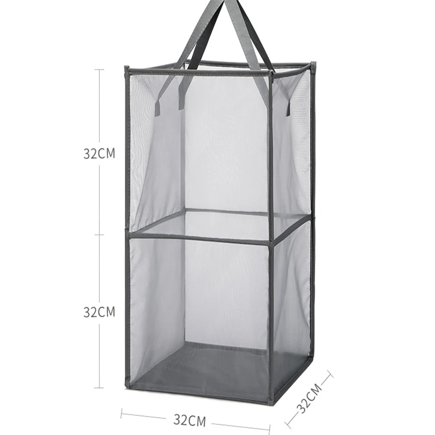 

Folding Laundry Basket Clothes Storage Grid Sorting Basket For Kids Toys Sundries Storage Grid Washing Storage Home Organizer