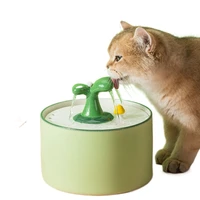 pet dog cat automatic drinking fountainceramic safe and non toxic automatic circulating water feedercat water dispenser filter