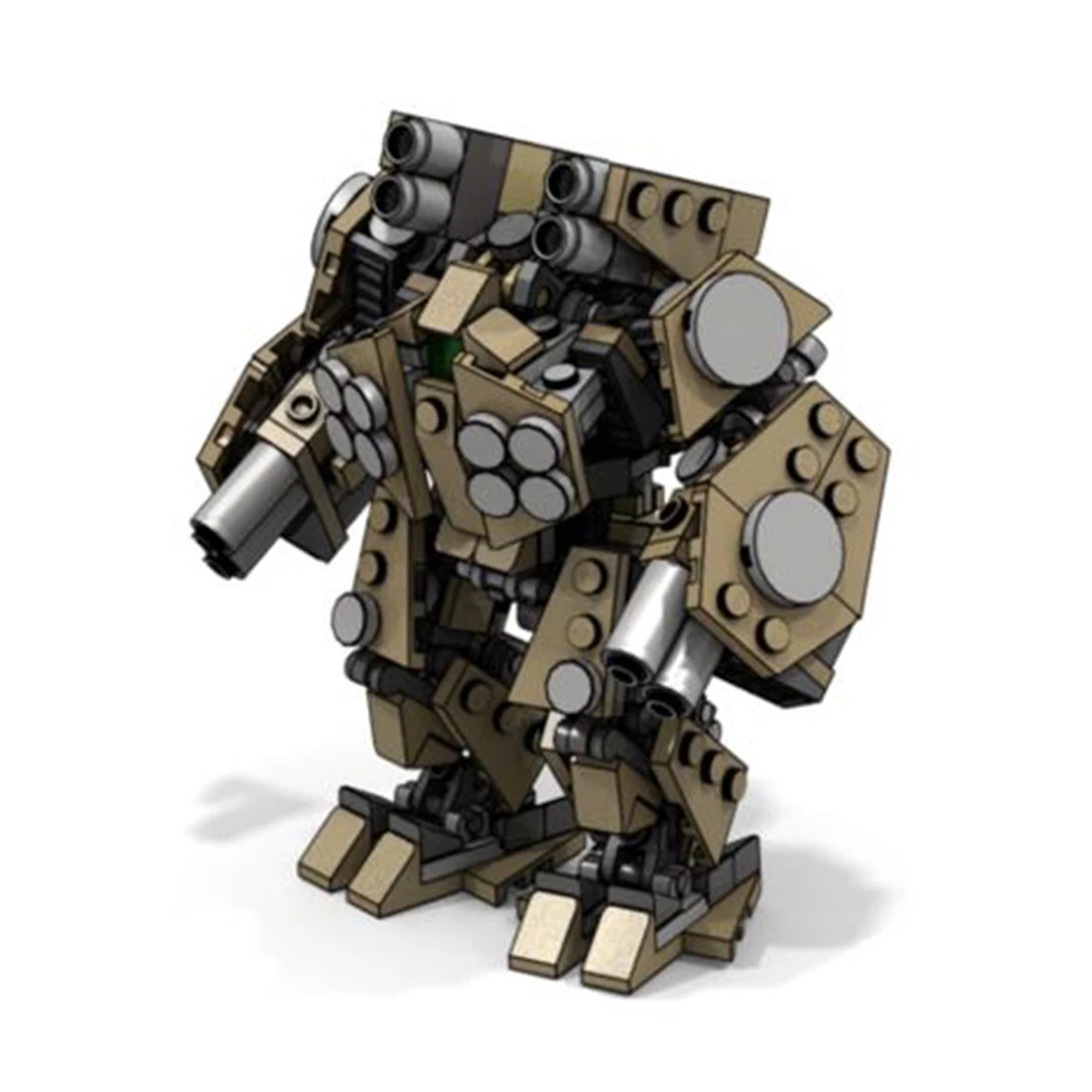 

Новинка 245 шт., тяжелые боевые блоки MOC Mecha, мелкие строительные блоки, Обучающий набор игрушек