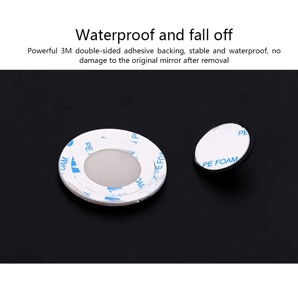 1 пара Автомобильное зеркало заднего вида для слепых пятен вращение на 360