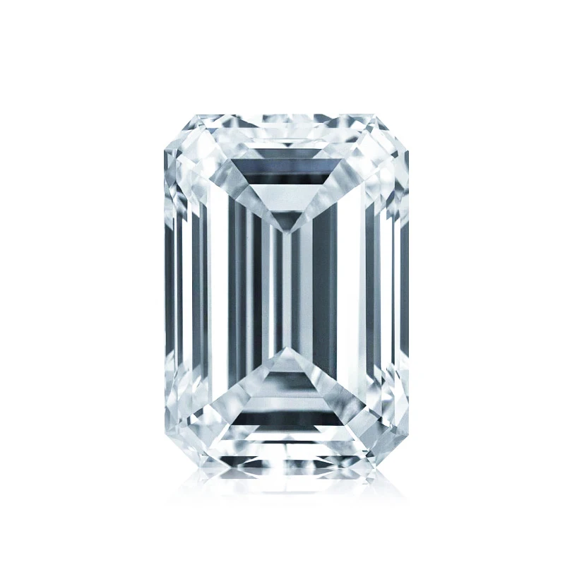 7*9 мм Тест Положительный Moissanite алмаз Emerlad F цвет VS1 тонкий свободный для