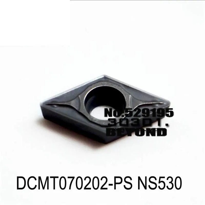 Оригинальный DCMT 070204 070202 -PS NS530 Твердосплавные вставки Токарный станок Режущие