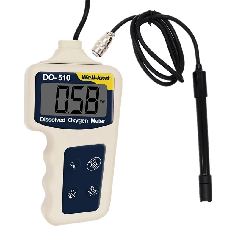 Анализатор Растворенного Кислорода DO-510 детектор концентрации кислорода 0 ~ 255% ATC