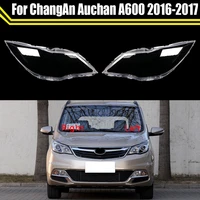 replacement headlight shell front auto lens glass headlamp transparent lampshade light cover for changan auchan a600 2016 2017