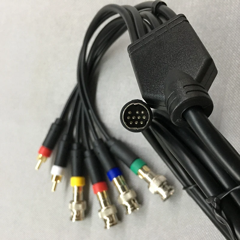 

RGBS Colour Monitoring Cable RGB+Sync Video and Audio Cable for SEGA Saturn
