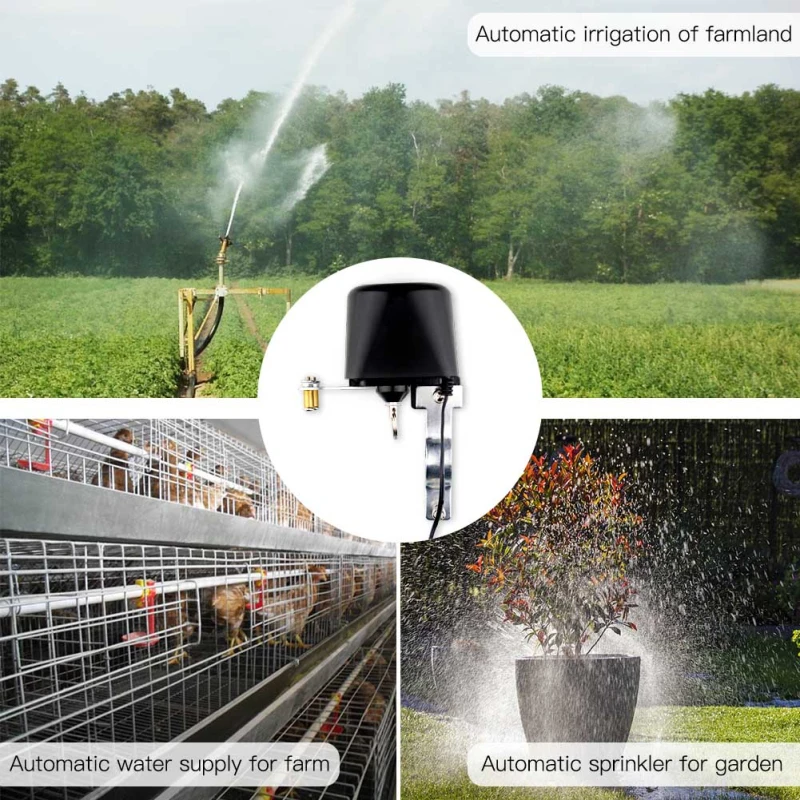 

4 pieces tuya ZigBee Water sensor Leak Detector Flood Water leakage Alarm support automatic valve smart life app remote control