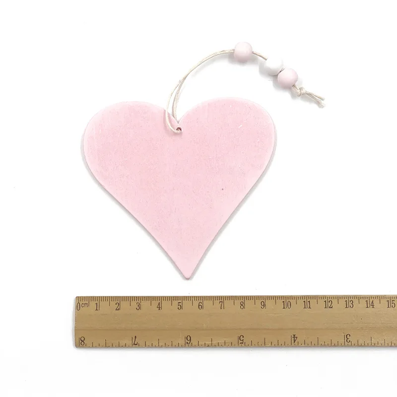 5/10 шт. деревянные подвески в виде сердца | Дом и сад