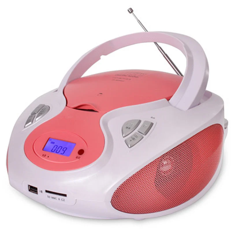 Портативный CD-плеер устройство для обучения плода USB-интерфейс SD-карта/MMC/MS