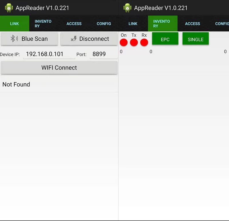 Bluetooth портативный UHF RFID короткий диапазон ручной считыватель для Android смартфон с BT4.0 связь