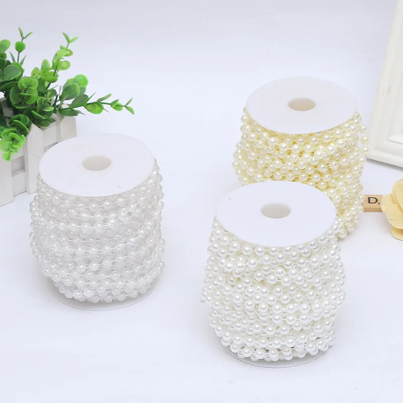 Цепочка из АБС-пластика с имитацией жемчуга многофункциональное свадебное